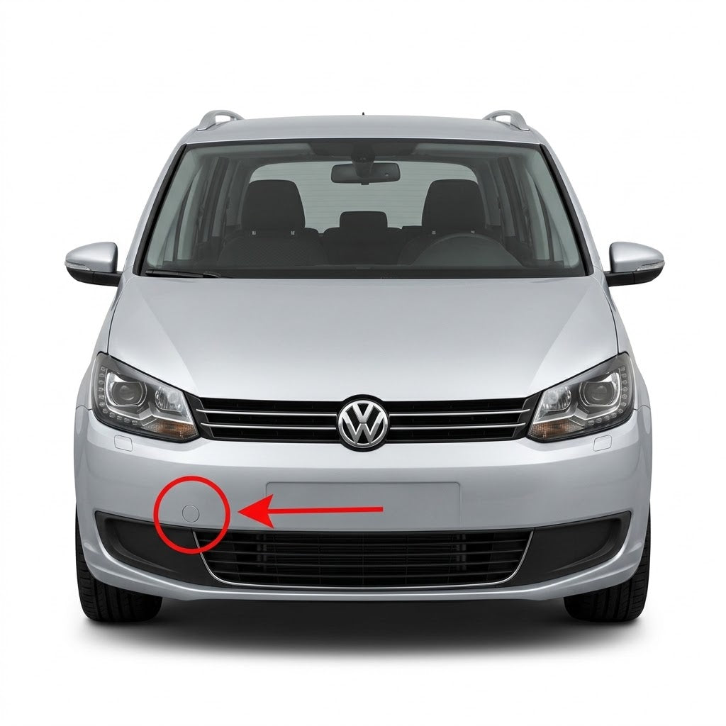 Volkswagen VW Touran Caddy 2010-2015 капаче за кука за теглене