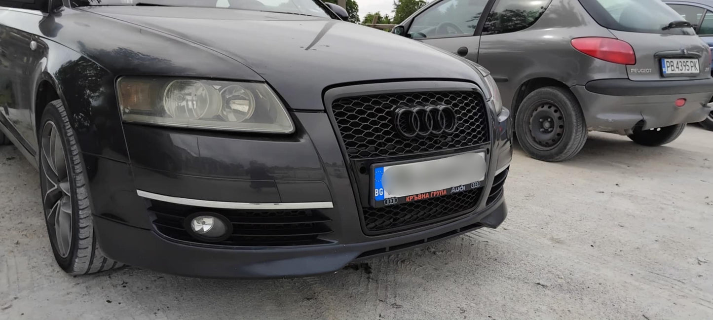 Audi A6 C6 преди фейслифта (pre-lci) решетки за (обикновена) броня