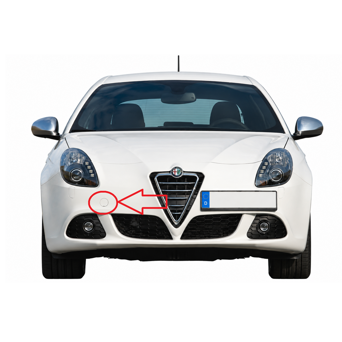 Alfa Romeo Giulietta 940 2010-2020 капаче за кука за теглене