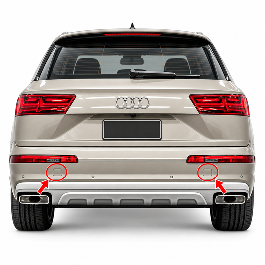 Audi Q7 4M facelift 2020-2024 капаче за кука за теглене