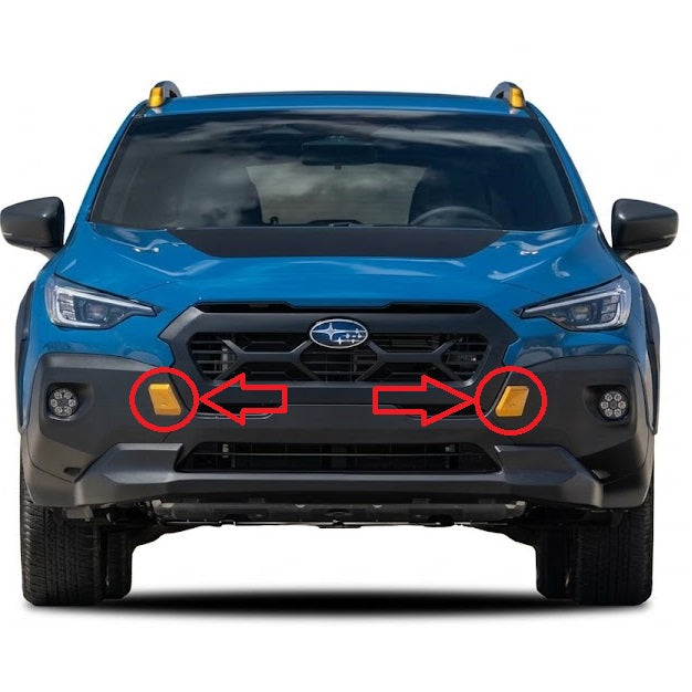 Subaru Crosstrek GU Wilderness pre-facelift 2023-present капаче за кука за теглене