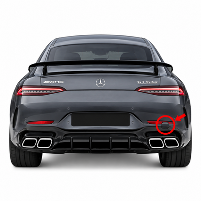 Mercedes-AMG GT 4-Door X290 pre-facelift / facelift 2018-2025 капаче за кука за теглене