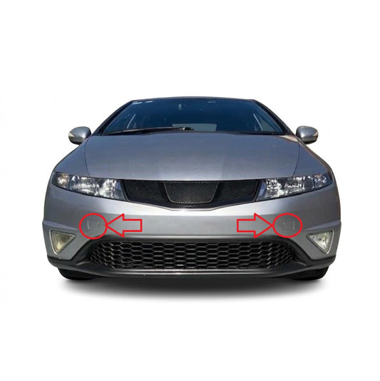 Civic VIII hatchback 2005-2011 капаче за кука за теглене
