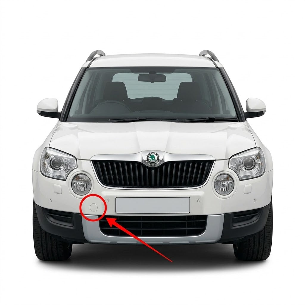 Skoda Yeti 2009-2013 pre-facelift капаче за кука за теглене