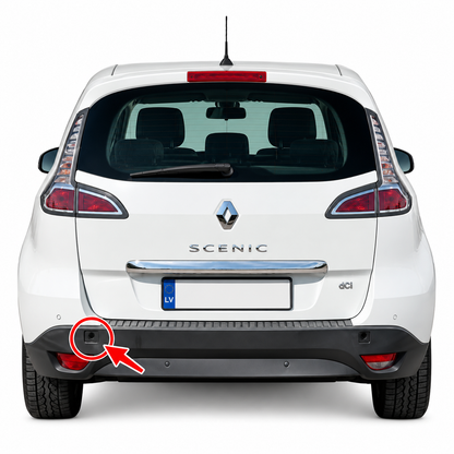 Renault Grand Scenic III JZ pre-facelift / facelift 2009-2016 капаче за кука за теглене