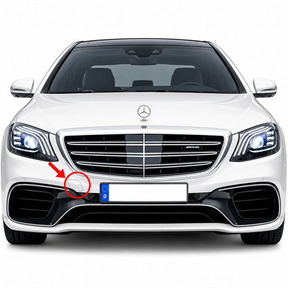 Mercedes-Benz S63 S65 AMG W222 pre-facelift 2013-2017 капаче за кука за теглене