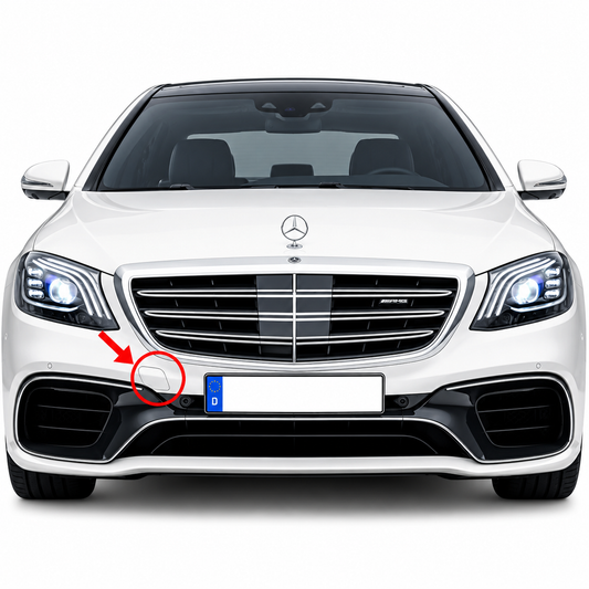 Mercedes-Benz S63 S65 AMG W222 pre-facelift 2013-2017 капаче за кука за теглене