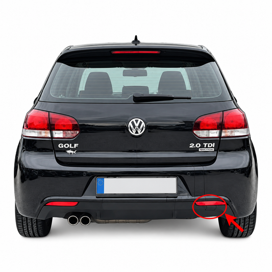 Volkswagen Golf Mk6 R-line pre-facelift 2008-2013 капаче за кука за теглене
