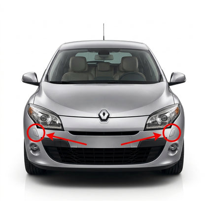 Renault Megane MK3 Phase 1 Pre-Facelift 2008-2012 капачета за пръскалки на фарове