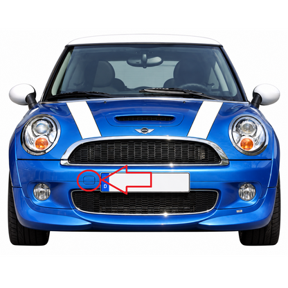 MINI Cooper S R56 pre-facelift 2006-2010 капаче за кука за теглене