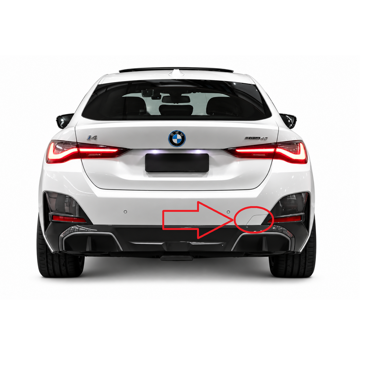 BMW 4 Series i4 G26 M Sport 2021-present капаче за кука за теглене