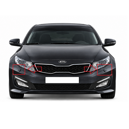 Kia Optima TF Pre-Facelift 2010-2013 капачета за пръскалки на фарове
