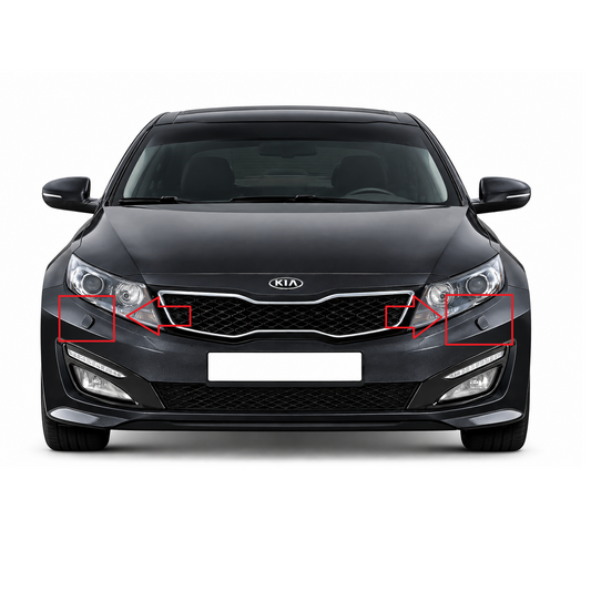 Kia Optima TF Pre-Facelift 2010-2013 капачета за пръскалки на фарове