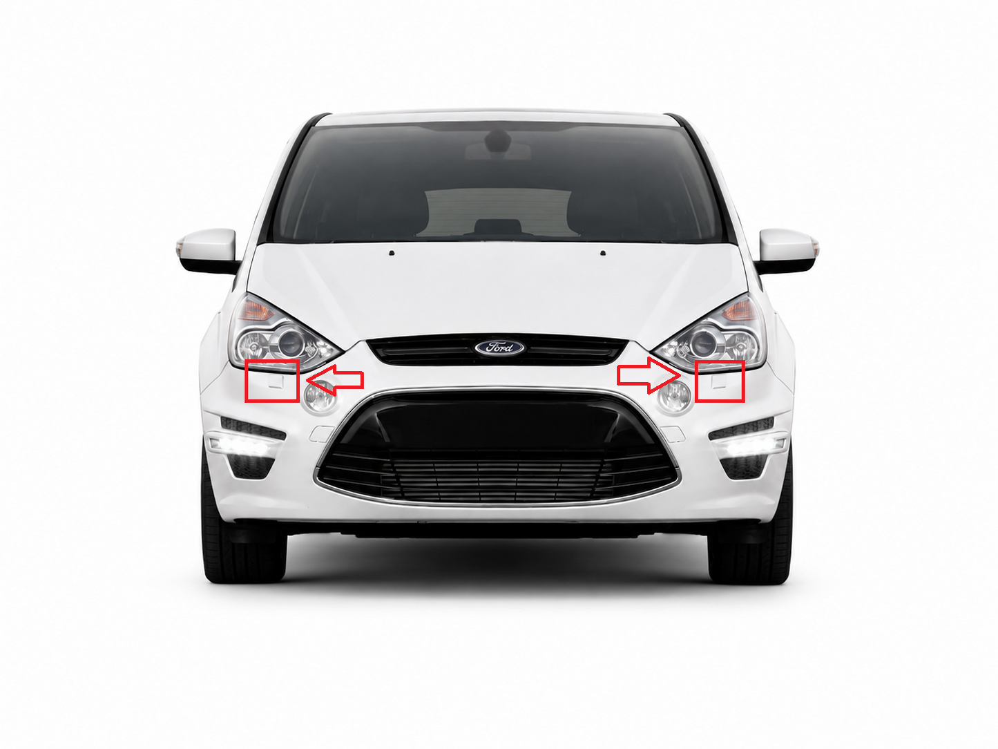 Ford S-Max Mk1 Facelift 2010–2015 капачета за пръскалки на фарове