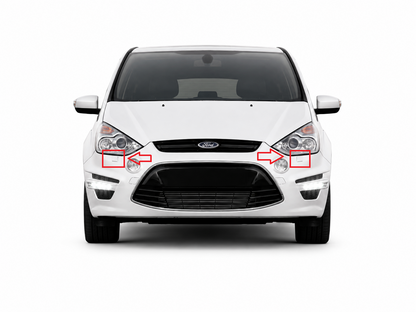 Ford S-Max Mk1 Facelift 2010–2015 капачета за пръскалки на фарове