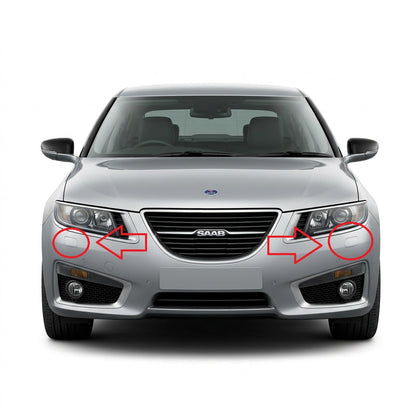 SAAB 9-5 NG GEN 2 2010-2012 капачета за пръскалки на фарове