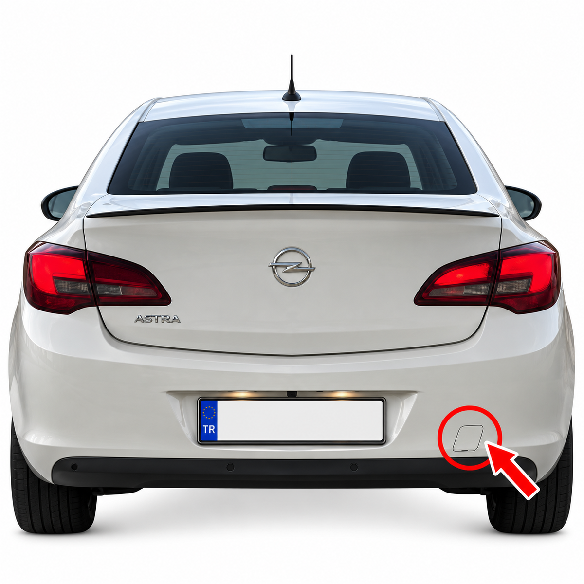 Opel Astra J Sedan facelift 2012-2020 капаче за кука за теглене