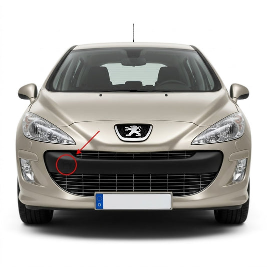 Peugeot 308 pre-facelift 2007-2011 капаче за кука за теглене
