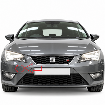 SEAT Leon FR III pre-facelift 2012-2016 капаче за кука за теглене