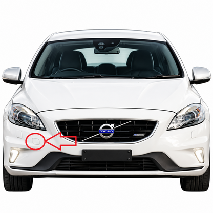 Volvo V40 II R-Design 2012-2019 капаче за кука за теглене