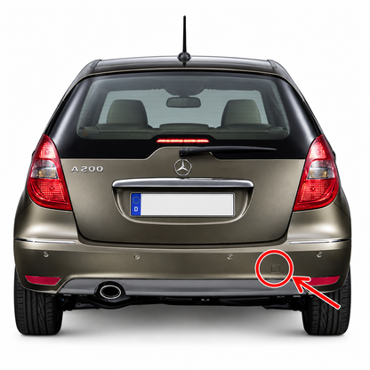 Mercedes-Benz A-Class W169 facelift 2008-2012 капаче за кука за теглене
