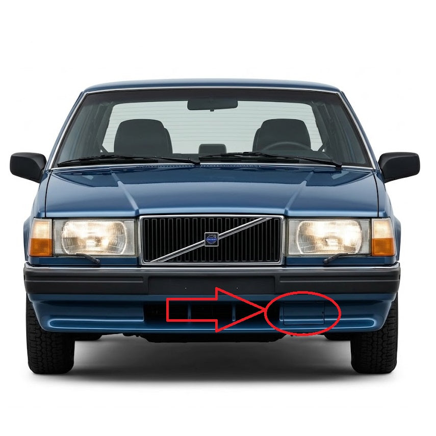 Volvo 740 pre-facelift 1984-1989 капаче за кука за теглене