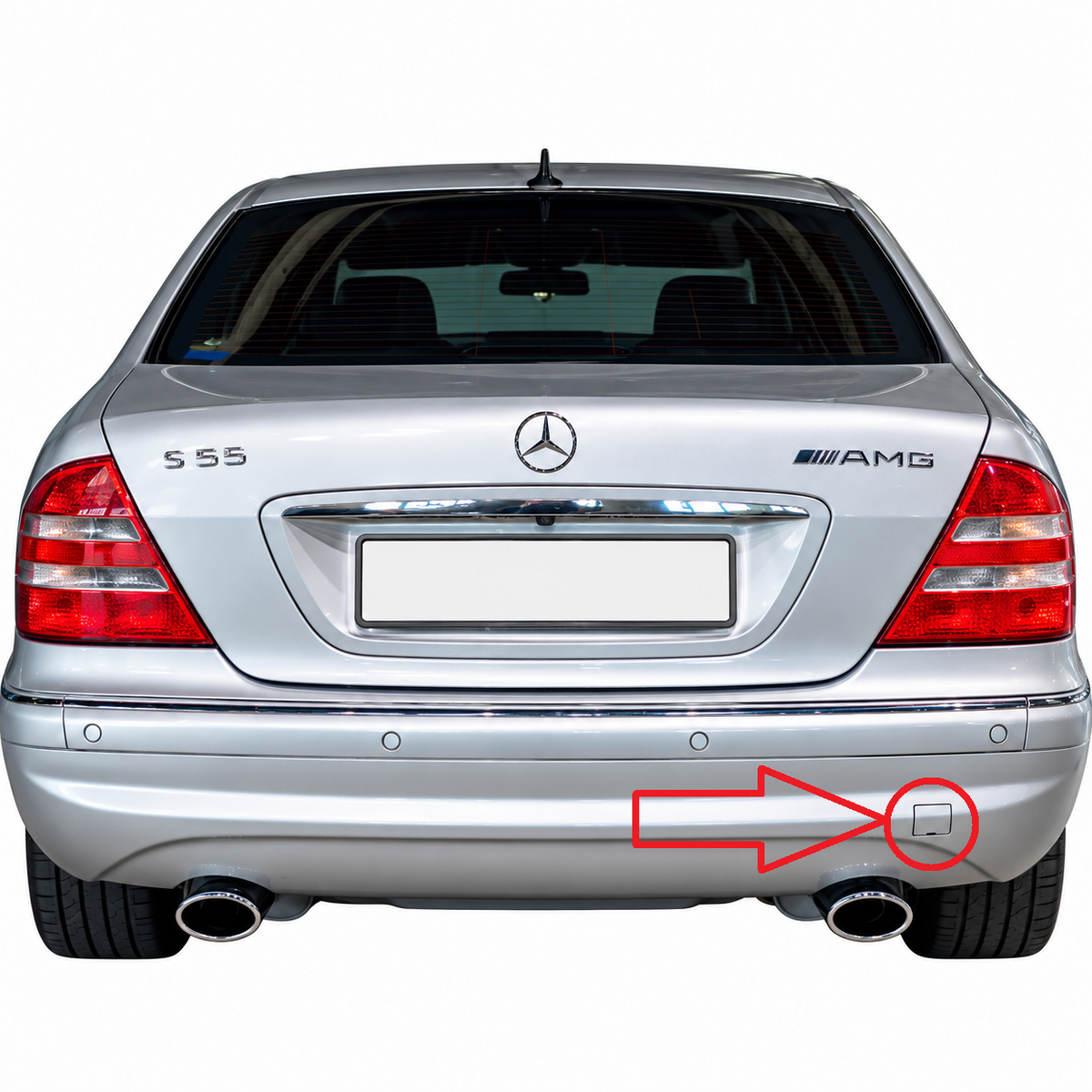 Mercedes-Benz S-Class W220 AMG 1999-2005 капаче за кука за теглене