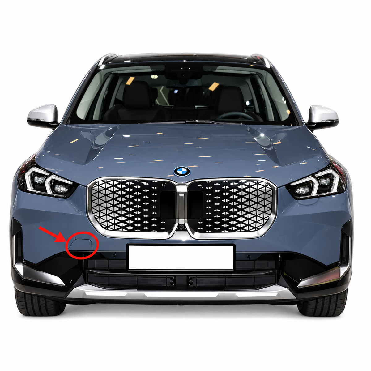 BMW X1 U11 pre-facelift 2022-present капаче за кука за теглене