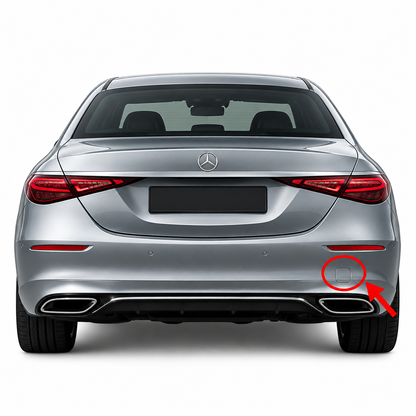 Mercedes-Benz S-Class W223 standard pre-facelift 2020-2026 капаче за кука за теглене