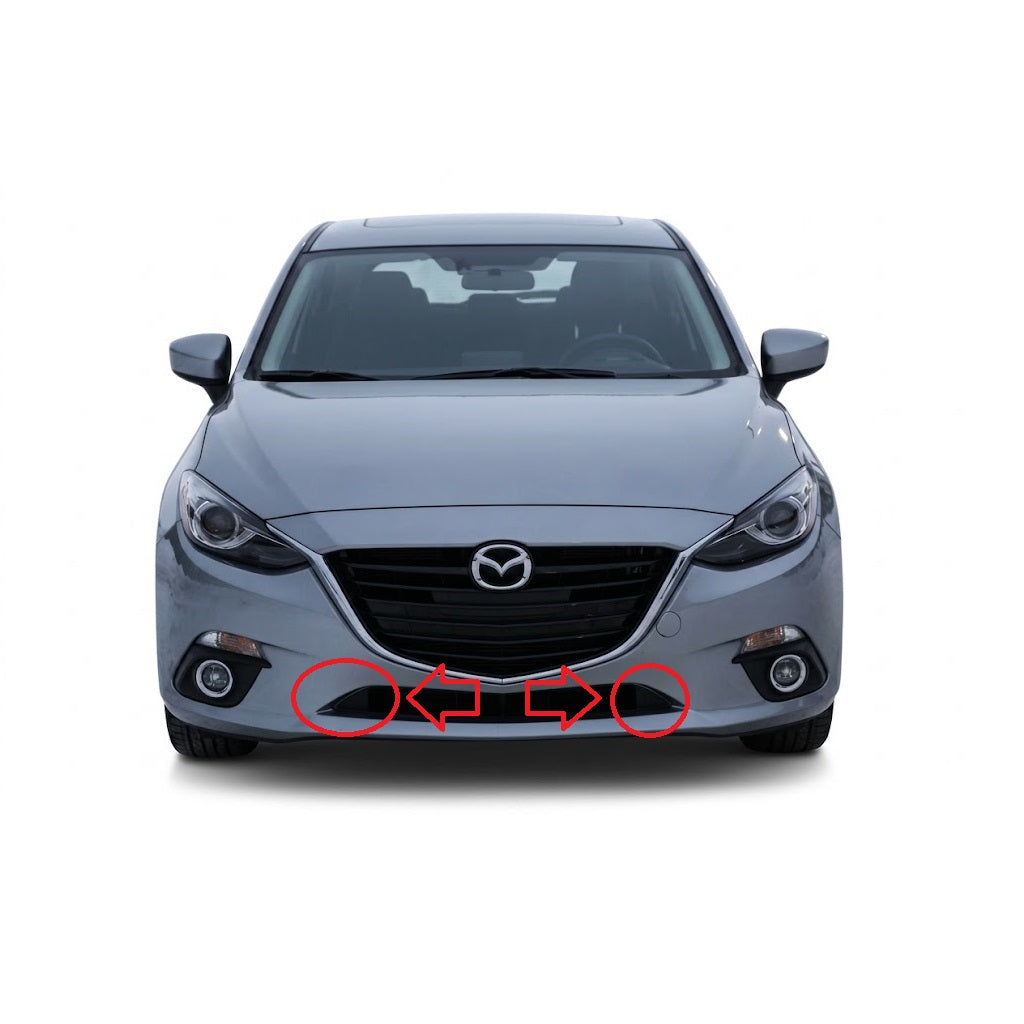 Mazda 3 BM pre-facelift 2014-2016 капачета за решетката на бронята