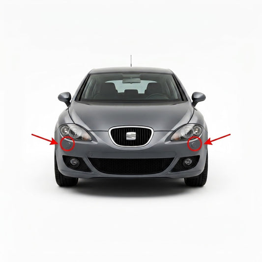 Seat Leon MK2 1P Pre-facelift 2005-2009 капачета за пръскалки на фарове