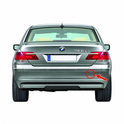 BMW 7 Series E65 / E66 facelift 2005-2008 капаче за кука за теглене