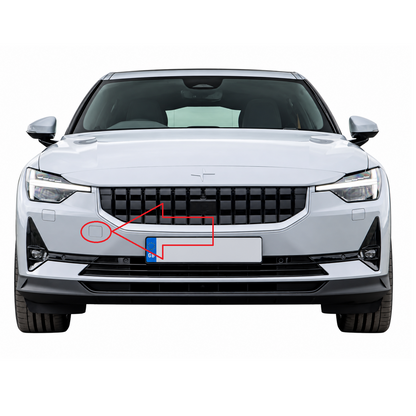 Polestar 2 2020-2024 капаче за кука за теглене