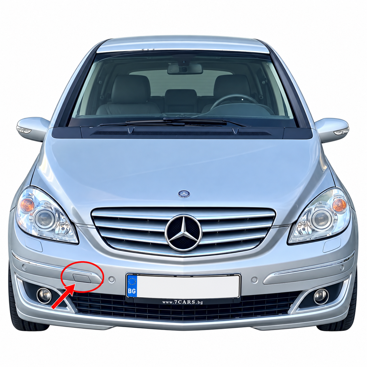Mercedes-Benz B-Class W245 Standard pre-facelift 2005-2008 капаче за кука за теглене