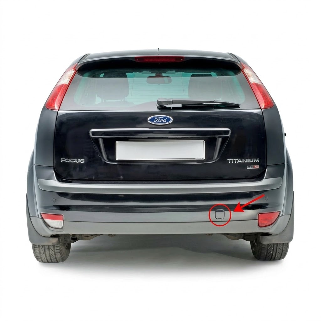 Ford Focus Mk2 Hatchback pre-facelift 2004-2008 капаче за кука за теглене