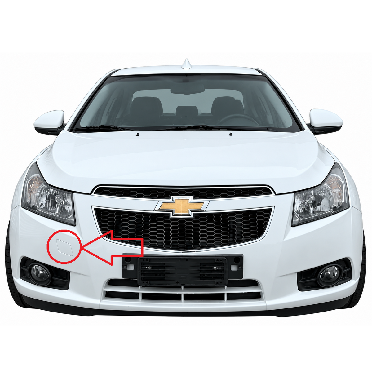 Chevrolet Cruze I J300 pre-facelift 2009-2012 капаче за кука за теглене