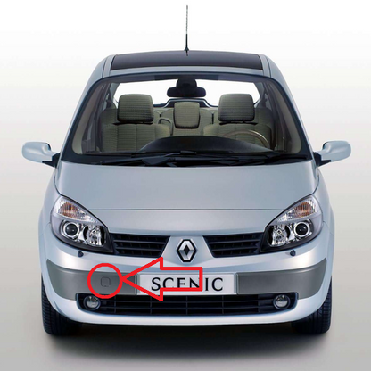 Renault Scenic II J84 pre-facelift 2003-2006 капаче за кука за теглене