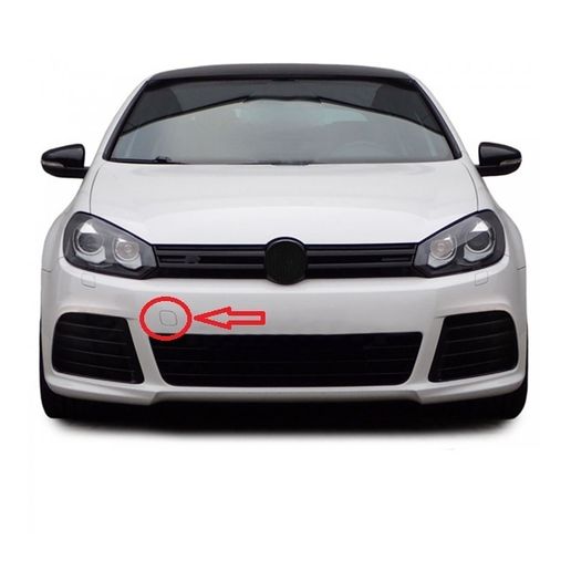 Volkswagen Golf MK6 5K R pre-facelift 2009-2013 капаче за кука за теглене