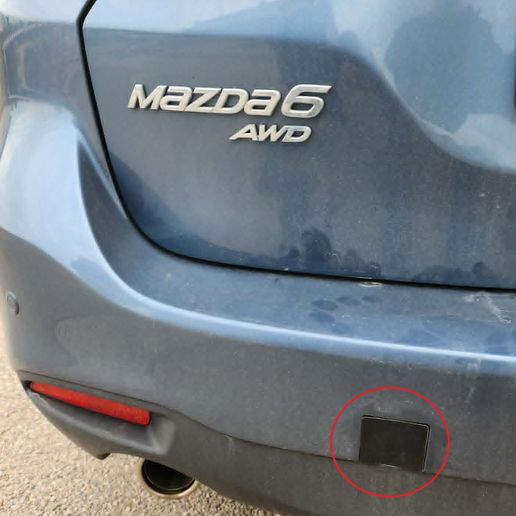 Mazda 6 GJ / GL Wagon 2012-2018 капаче за кука за теглене