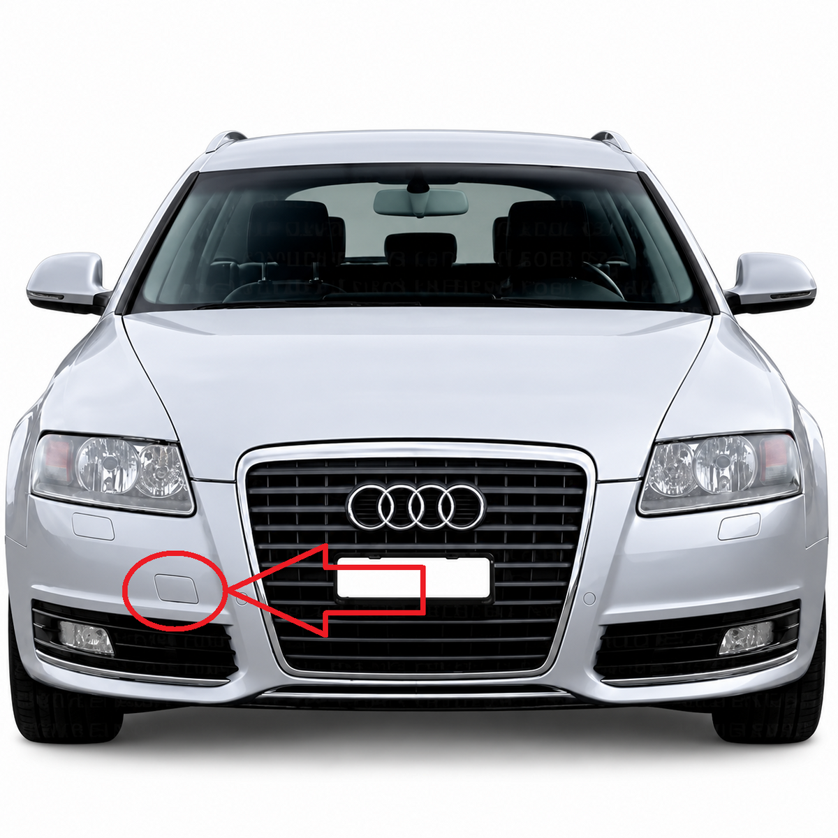 Audi A6 C6 facelift 2008 – 2011 капаче за кука за теглене