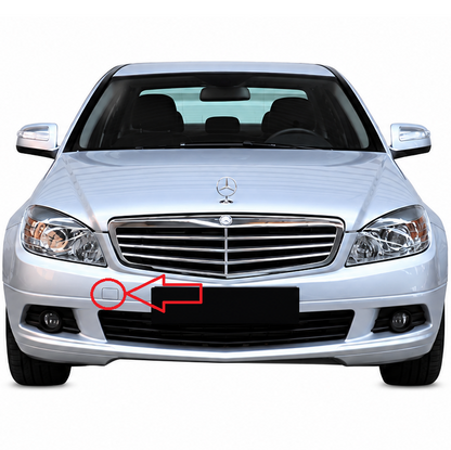 Mercedes-Benz C-Class W204 pre-facelift 2007-2011 капаче за кука за теглене