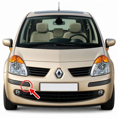 Renault Modus I J77 pre-facelift 2004-2008 капаче за кука за теглене