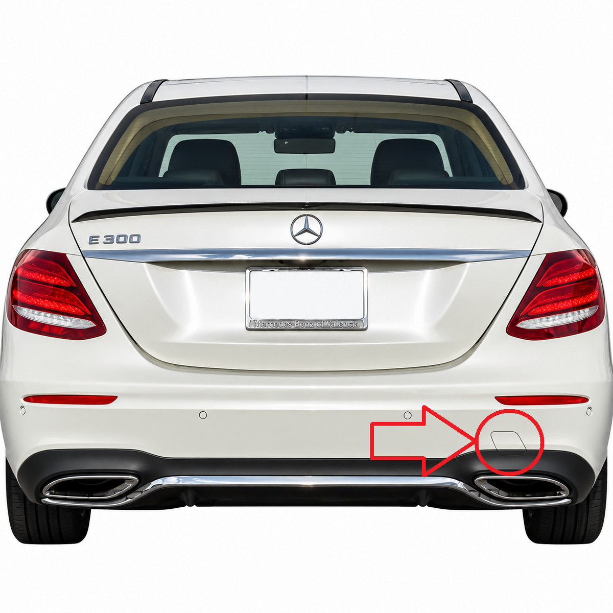 Mercedes-Benz E-Class W213 AMG Line pre-facelift 2016-2020 капаче за кука за теглене