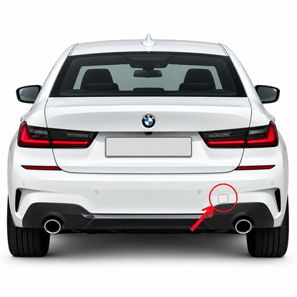 BMW 3 Series G20 / G21 M-Sport pre-facelift 2019-2022 капаче за кука за теглене