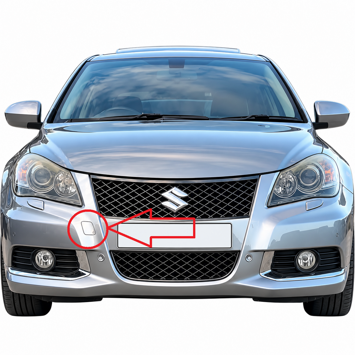 Suzuki Kizashi RE / RF Sport 2010-2014 капаче за кука за теглене