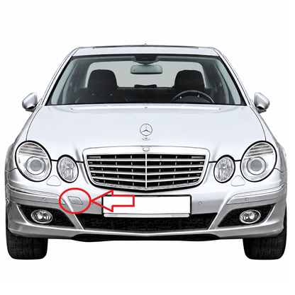Mercedes-Benz E-Class W211 facelift 2006-2009 капаче за кука за теглене
