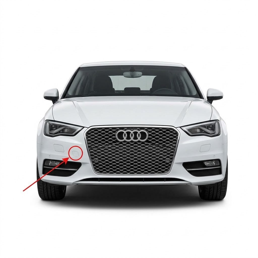 Audi A3 8V pre-facelift 2012-2016 капаче за кука за теглене