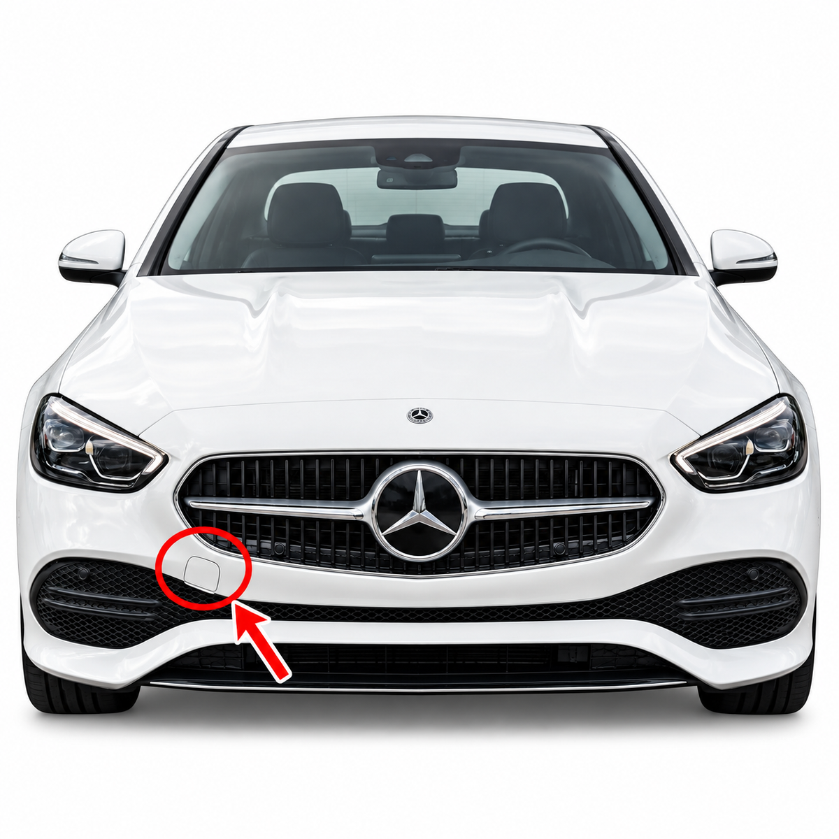 Mercedes-Benz C-Class W206 Sedan Standard 2021-present капаче за кука за теглене
