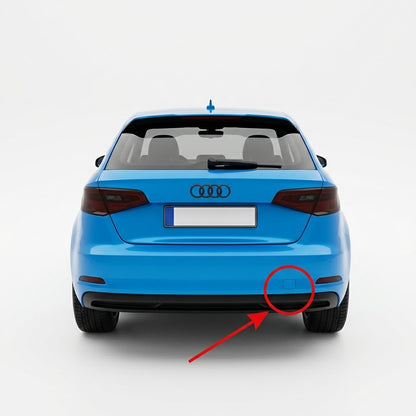 Audi A3 Sportback 8V pre-facelift 2012-2016 капаче за кука за теглене