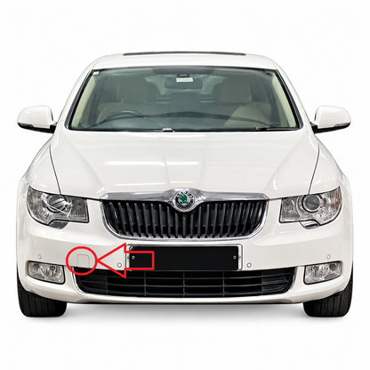 Skoda Superb II pre-facelift 2008-2013 капаче за кука за теглене
